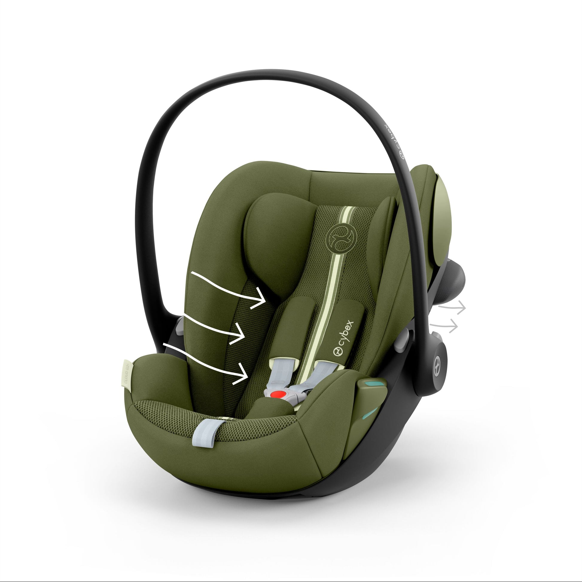 Cybex® Otroški avtosedež Cloud™ G3 i-Size (40-87cm) PLUS Moss Green Cybex