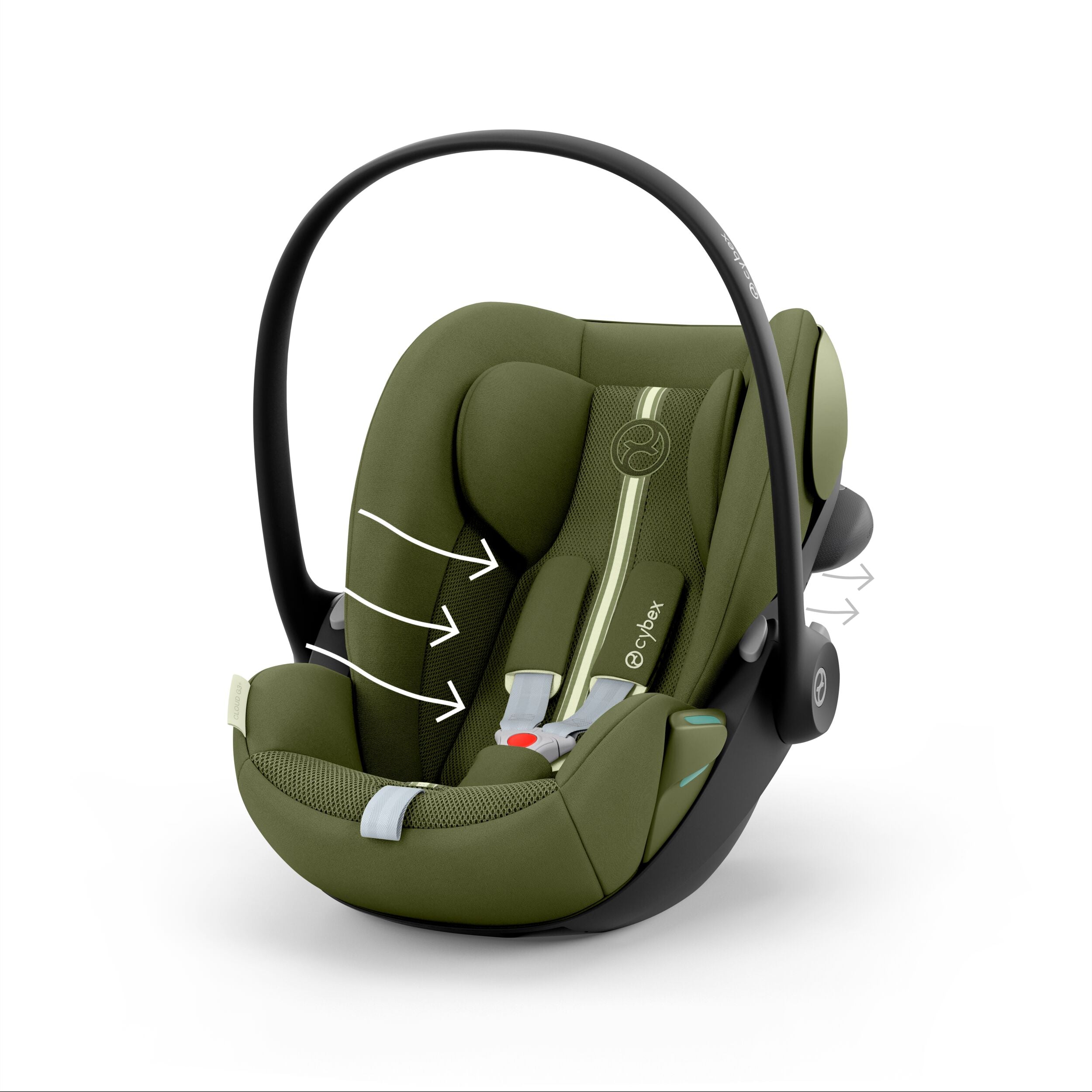 Cybex® Otroški avtosedež Cloud™ G3 i-Size (40-87cm) PLUS Moss Green Cybex