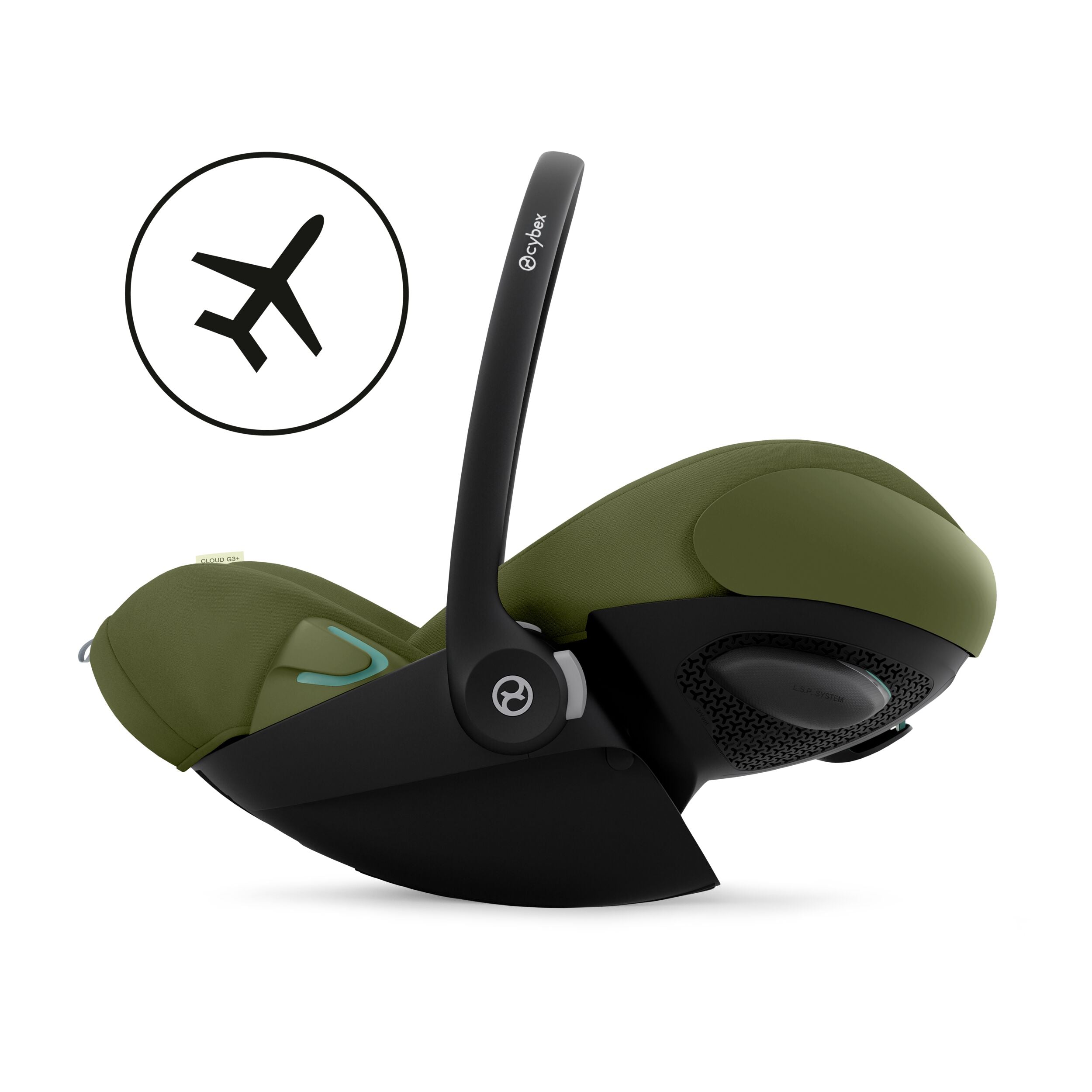 Cybex® Otroški avtosedež Cloud™ G3 i-Size (40-87cm) PLUS Moss Green Cybex