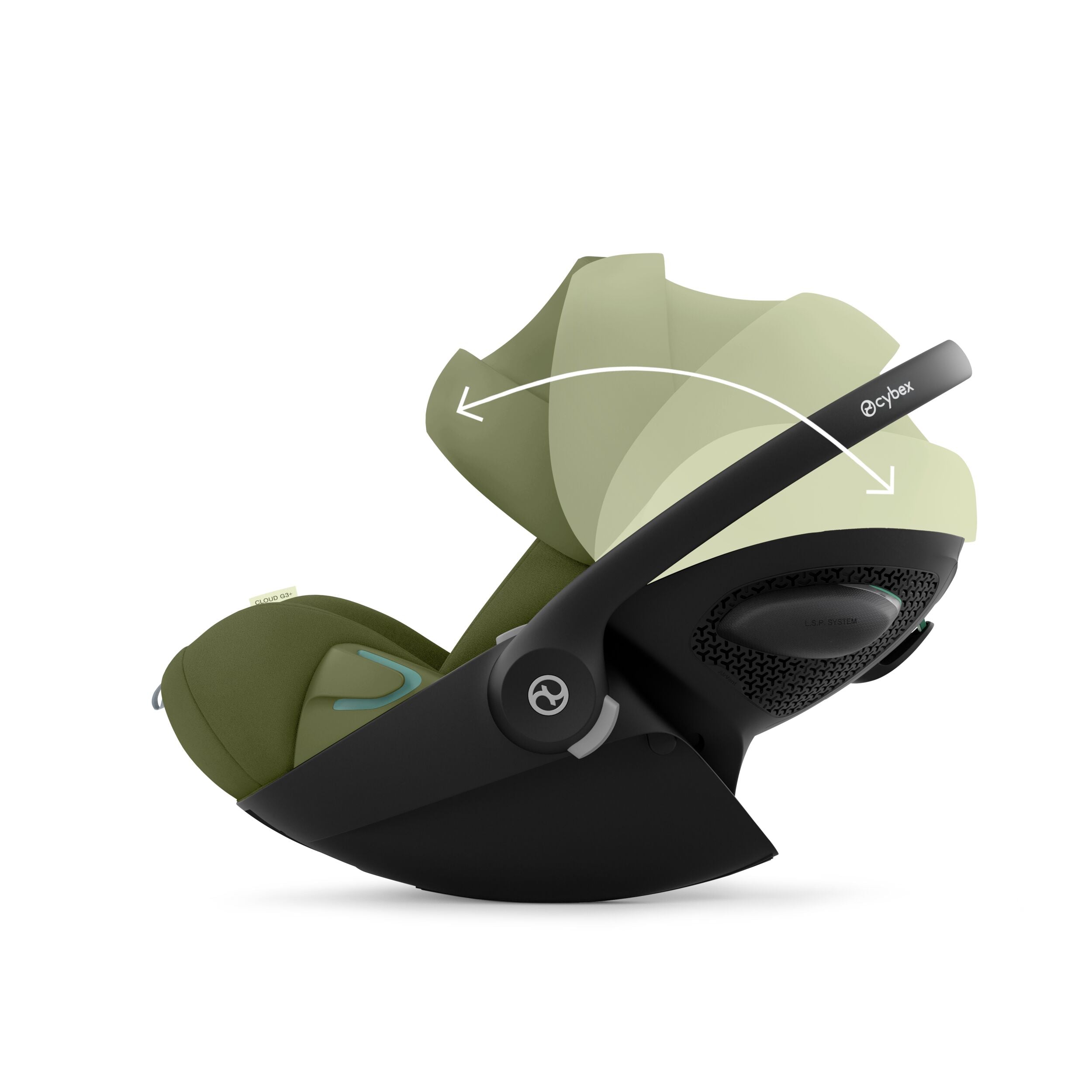 Cybex® Otroški avtosedež Cloud™ G3 i-Size (40-87cm) PLUS Moss Green Cybex