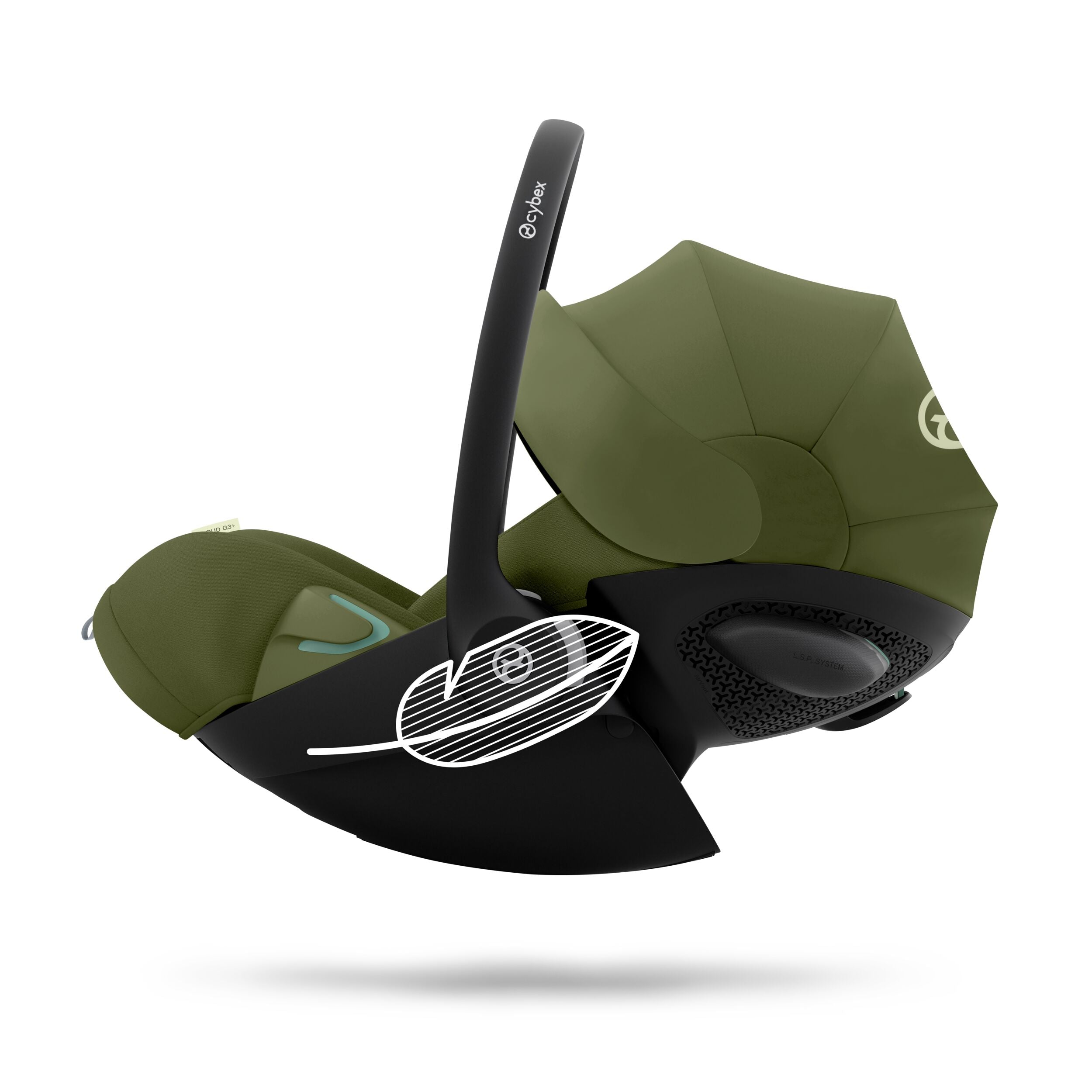 Cybex® Otroški avtosedež Cloud™ G3 i-Size (40-87cm) PLUS Moss Green Cybex