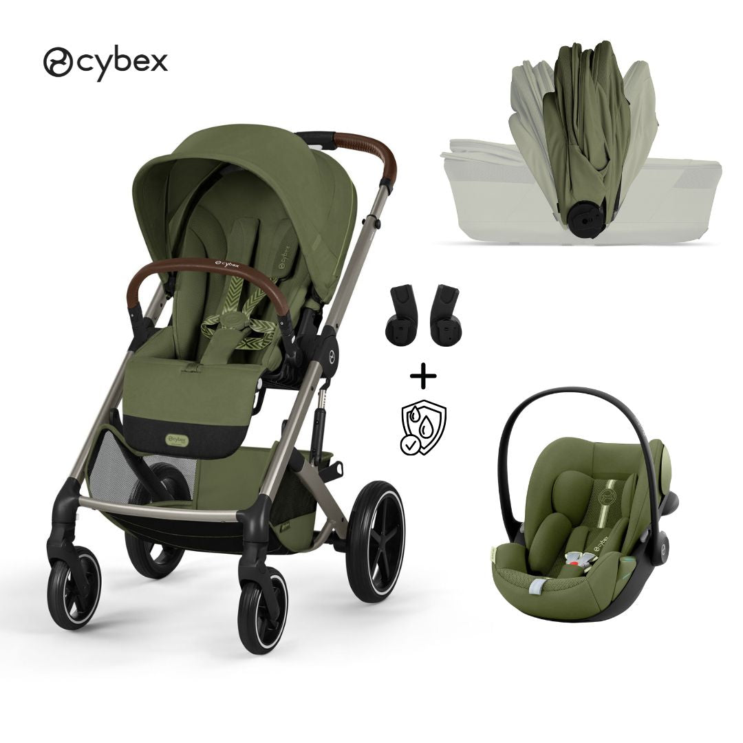 Cybex® 3-in-1 Stroller with Foldable Bassinet Balios S Lux + Cloud G3 – Evitas