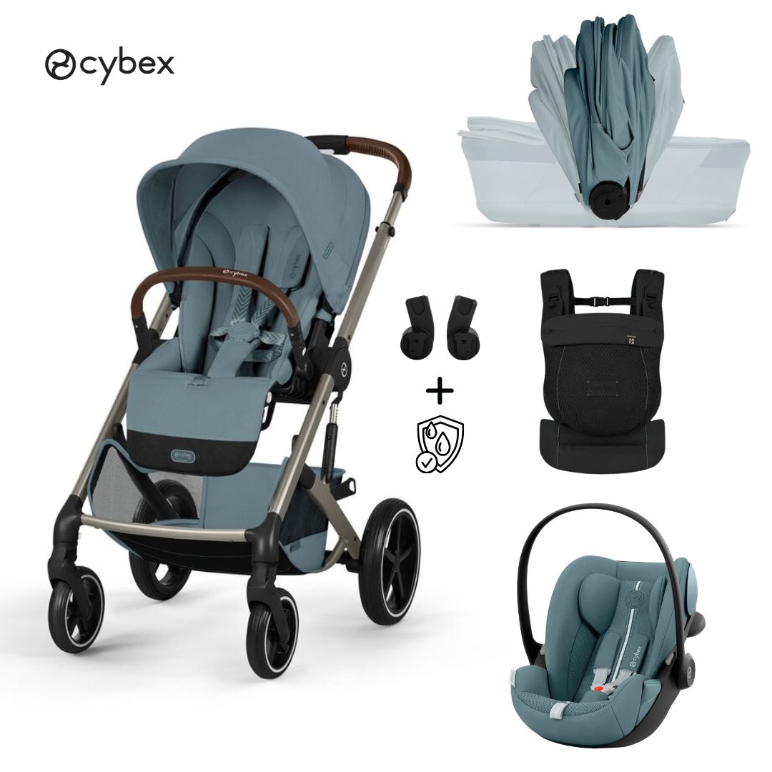 Cybex® Baby Stroller with Folding Bassinet 3in1 Balios S Lux + Amya Ca – Evitas