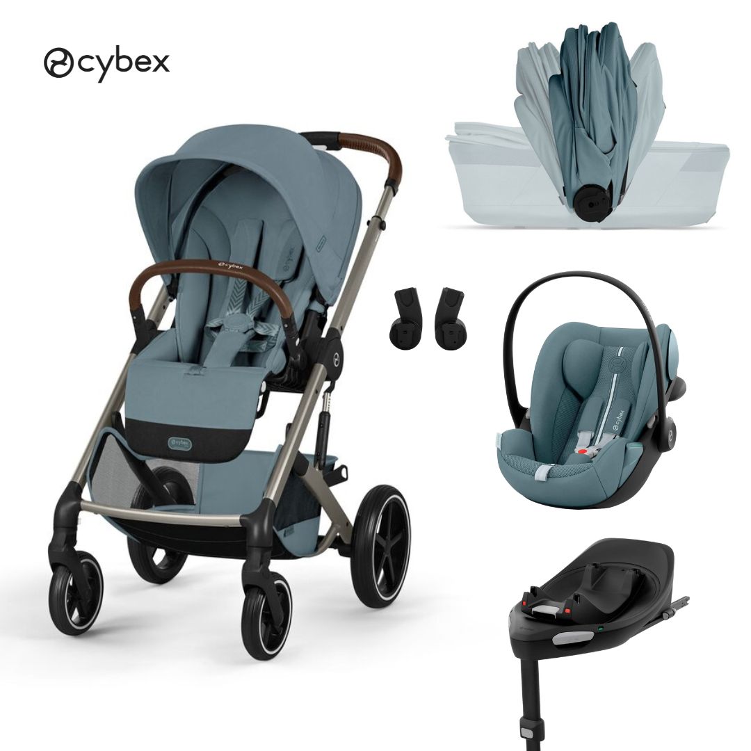 Cybex® Baby Stroller with Foldable Basket 4in1 Balios S Lux + Car Seat – Evitas