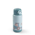 Done by Deer® Sticlă termo 340 ml Tiny farm Blue