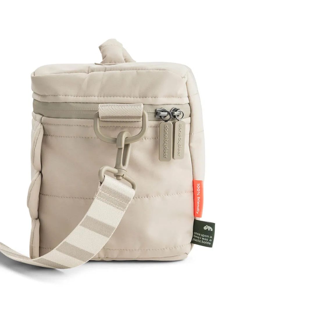 Done by Deer® Izolirana torba Quilted Croco Sand Done by Deer