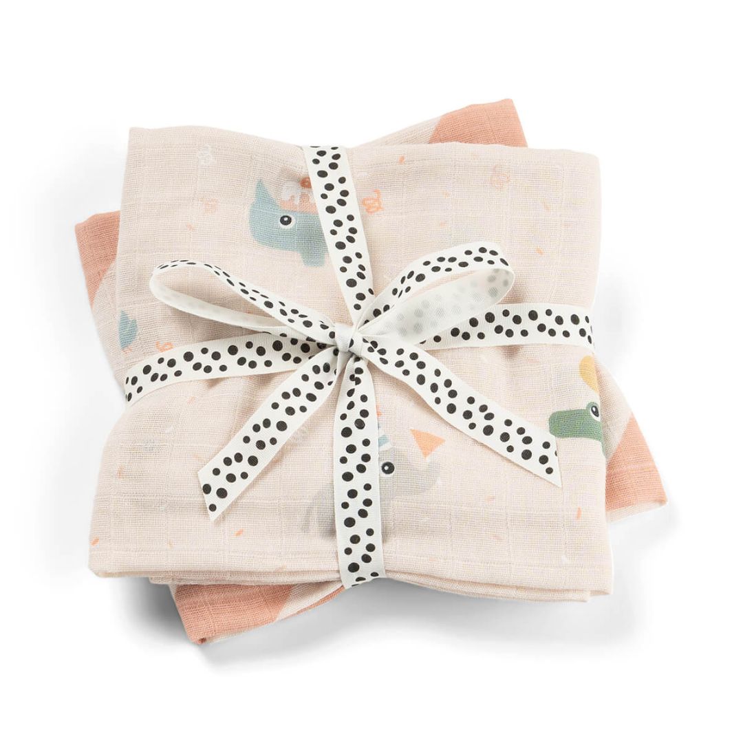 Done by Deer® Komplet tetra pleničk Celebration Powder 65x65 Done by Deer