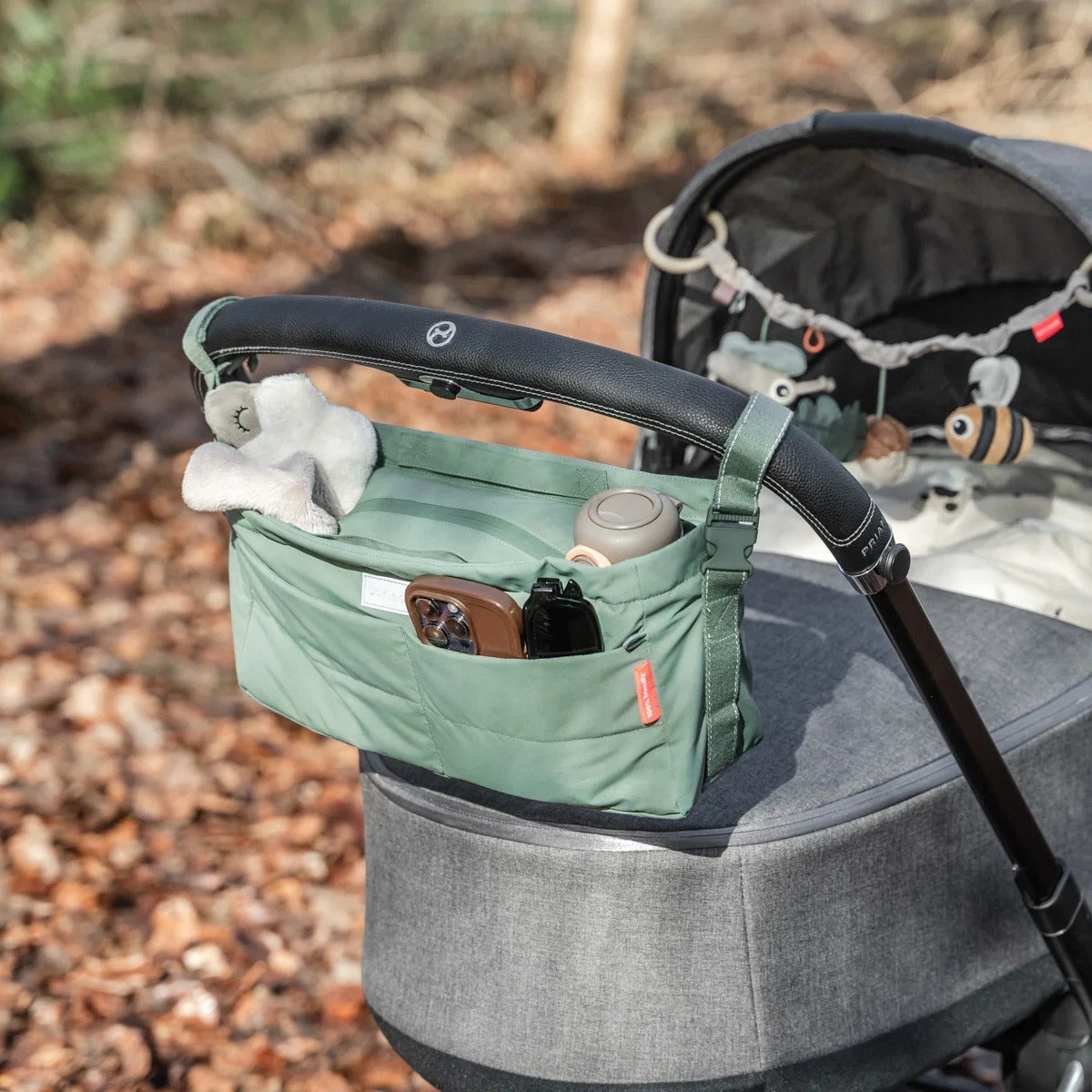 Done by Deer® Stroller organiser Green – slika 6