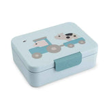 Done by Deer® Portamerenda per bambini Tiny farm Blue
