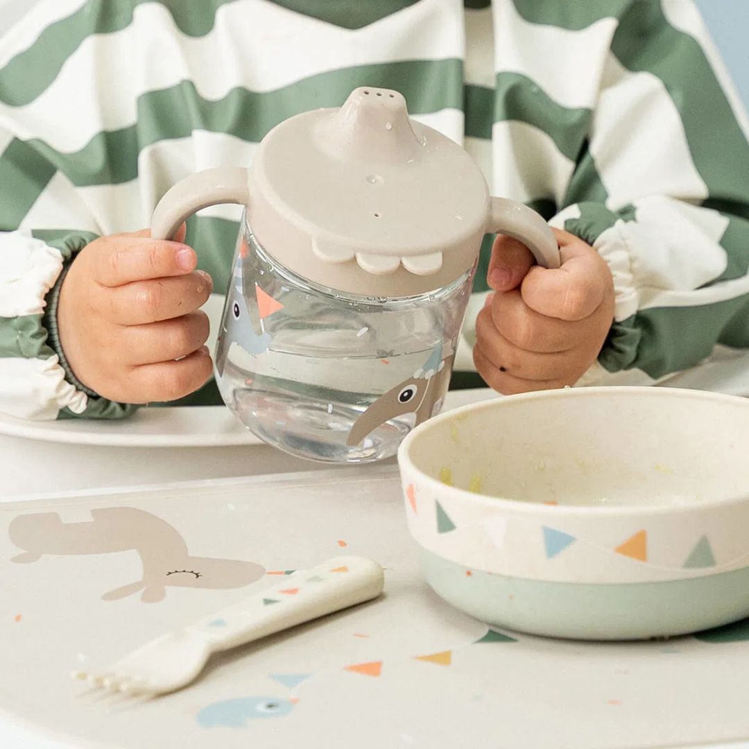 Done by Deer® Otroška skledica Foodie Celebration Sand Done by Deer