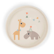 Done by Deer® Otroški krožnik Foodie Celebration Sand Done by Deer