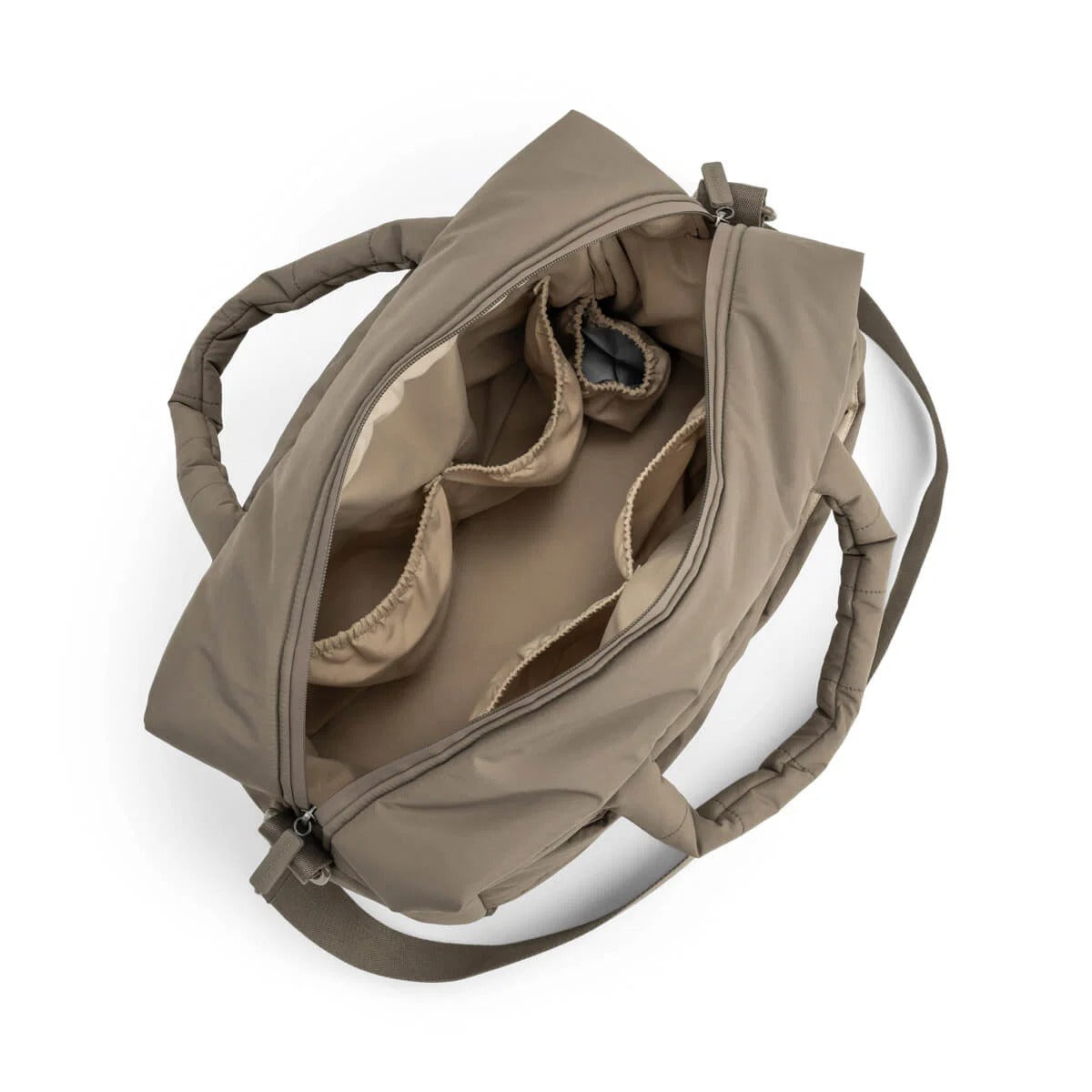 Done by Deer® Quilted changing bag Taupe – slika 3