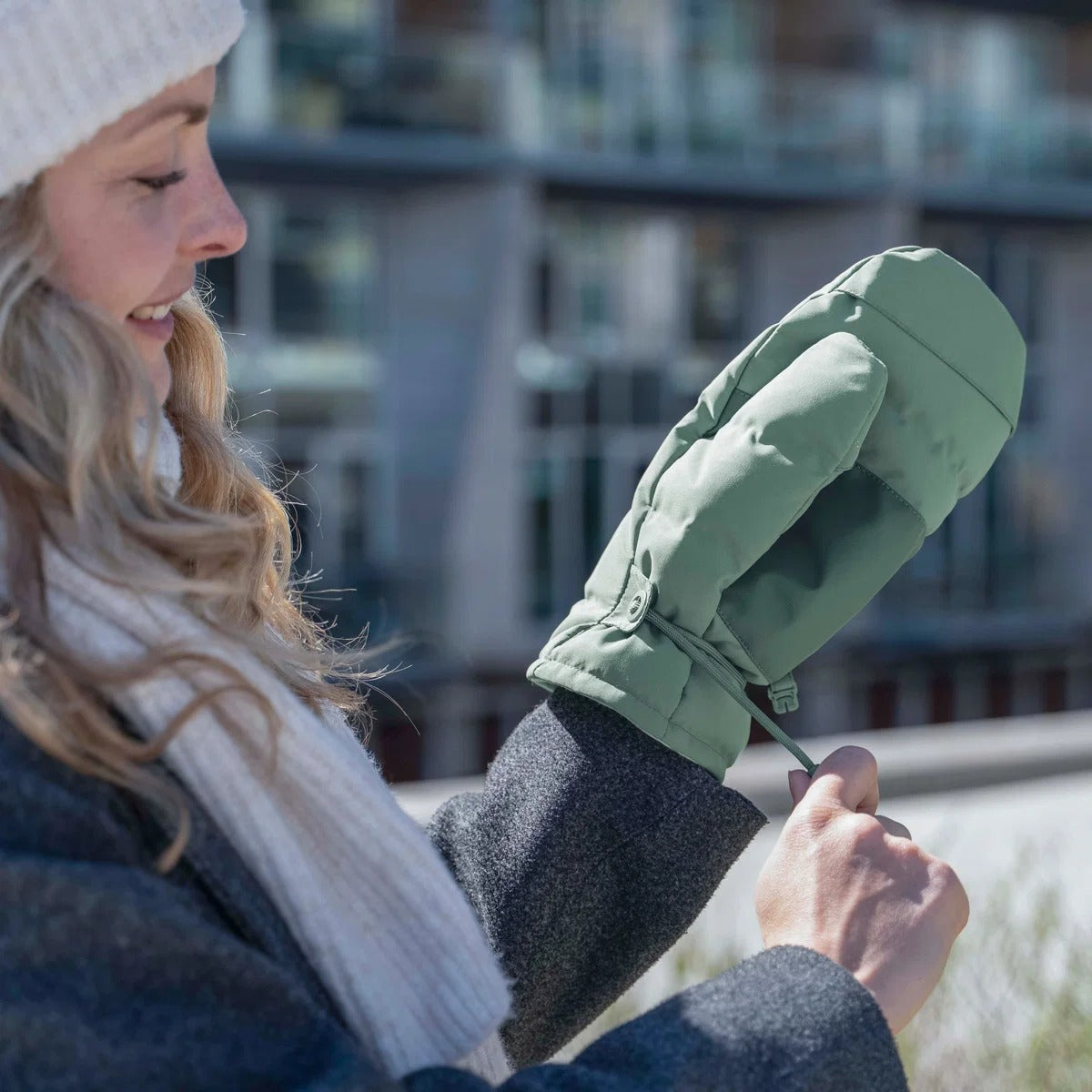 Done by Deer® Stroller mittens Green – slika 7