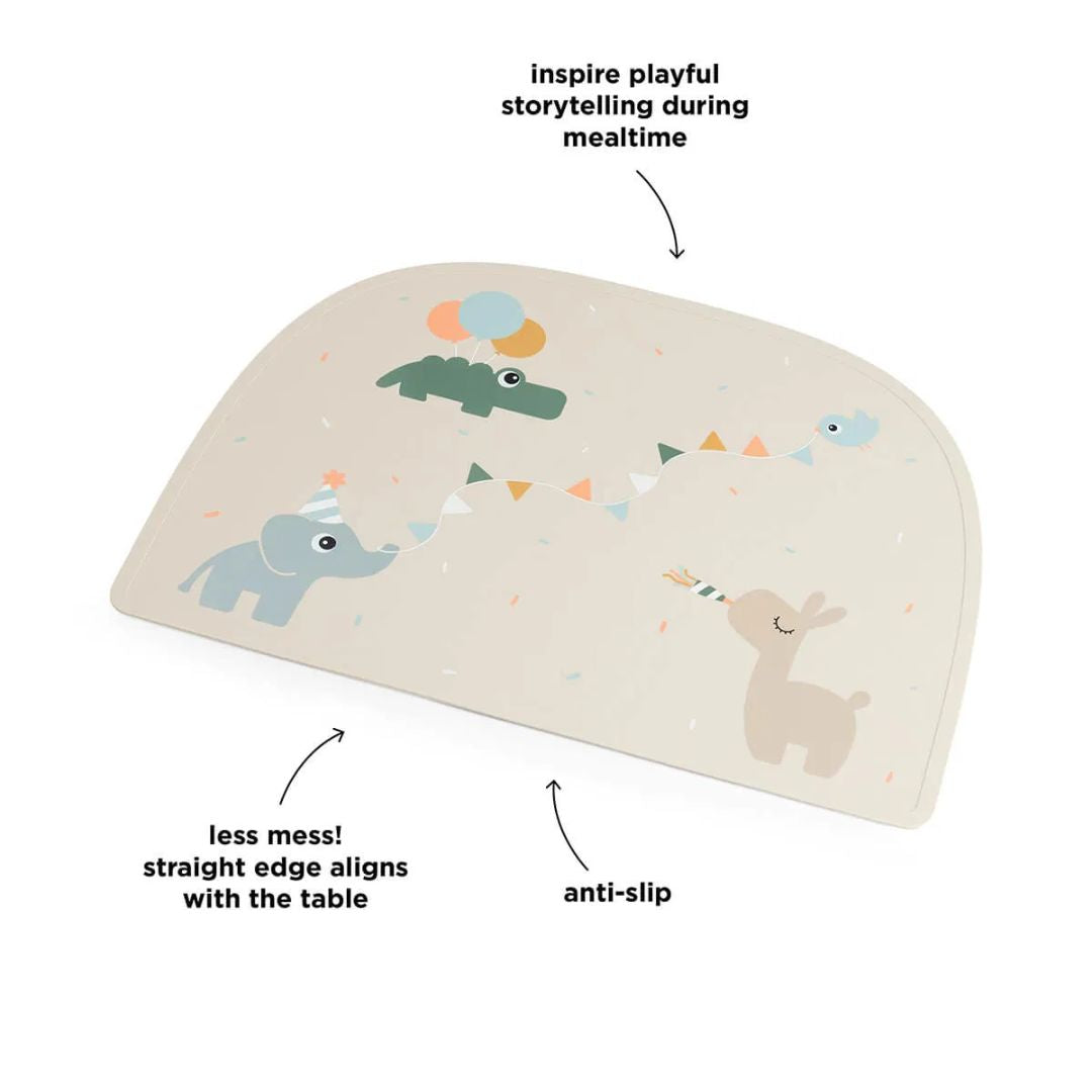 Done by Deer® Silikonska podloga Celebration Sand Done by Deer