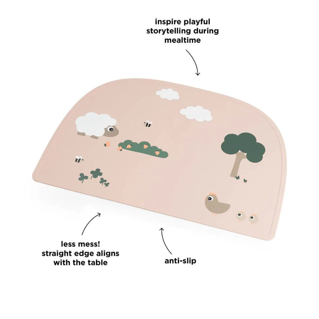 Done by Deer® Silikonska podloga Tiny farm Powder Done by Deer
