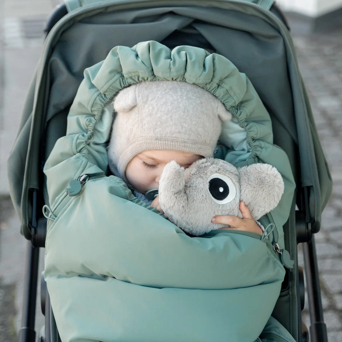 Done by Deer® Footmuff winter  Green – slika 15