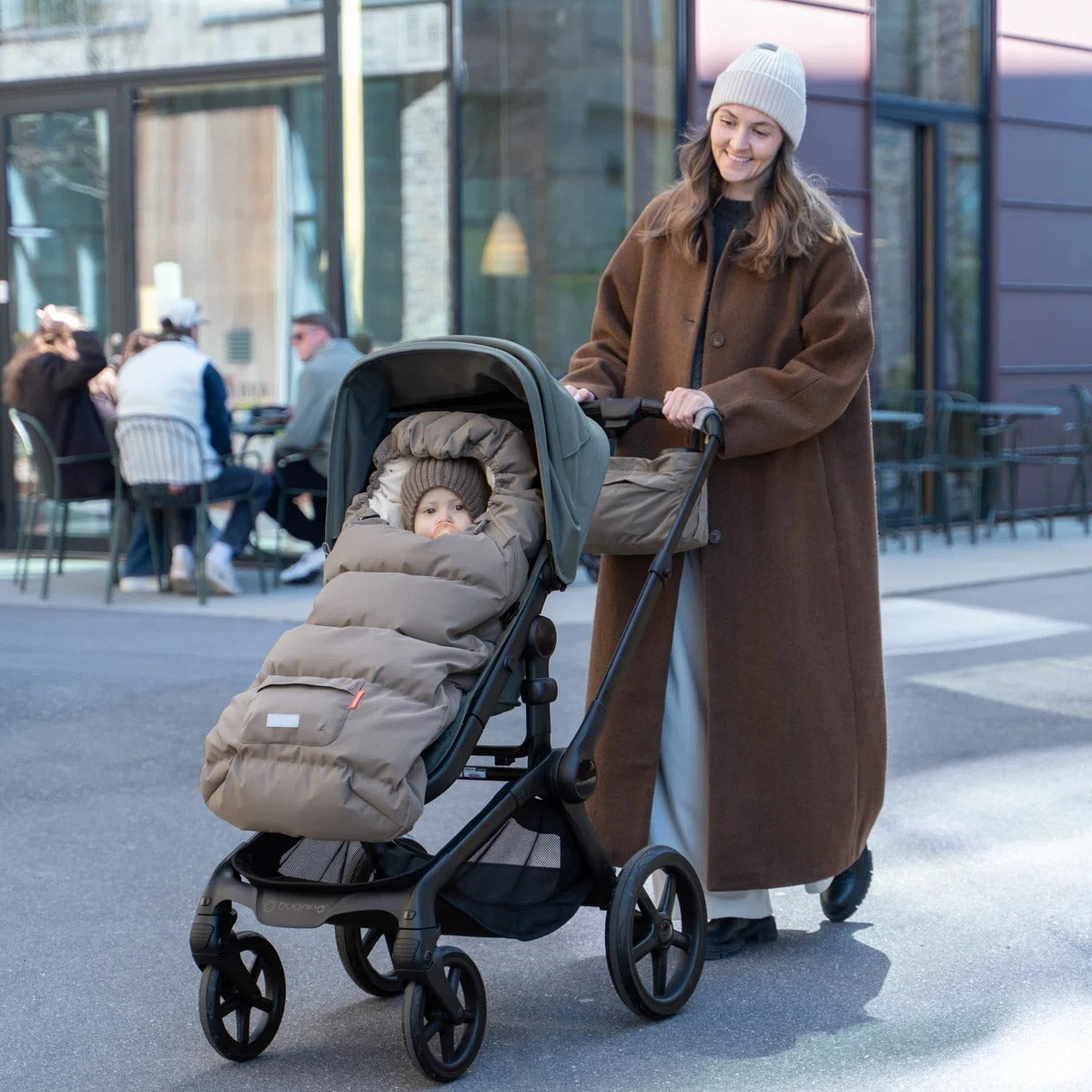 Done by Deer® Footmuff winter  Taupe – slika 10