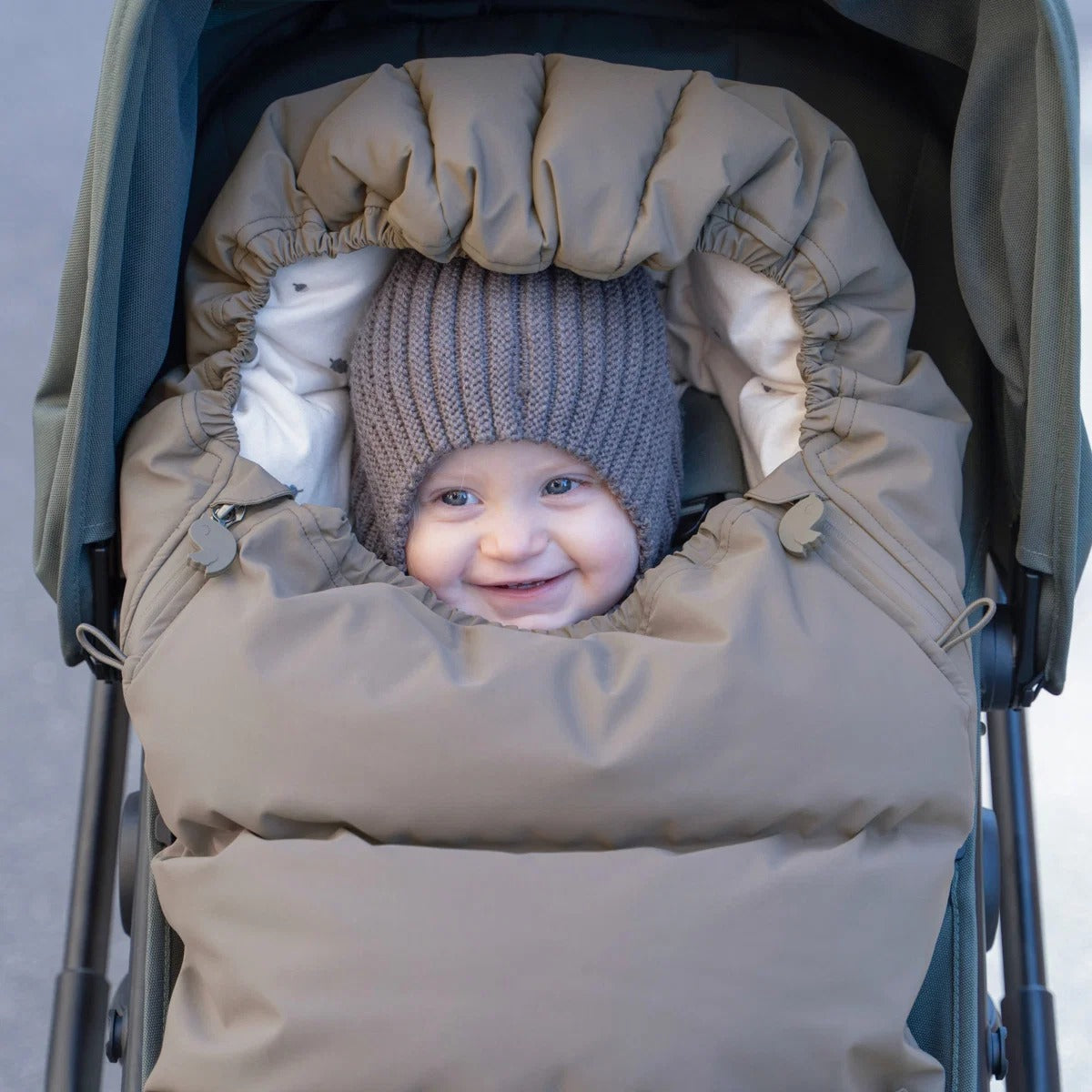 Done by Deer® Footmuff winter  Taupe – slika 11
