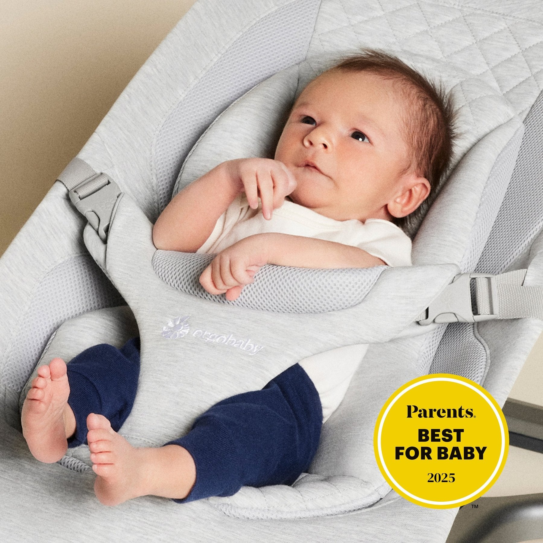 Ergobaby® Evolve Bouncer 3v1 Light Grey