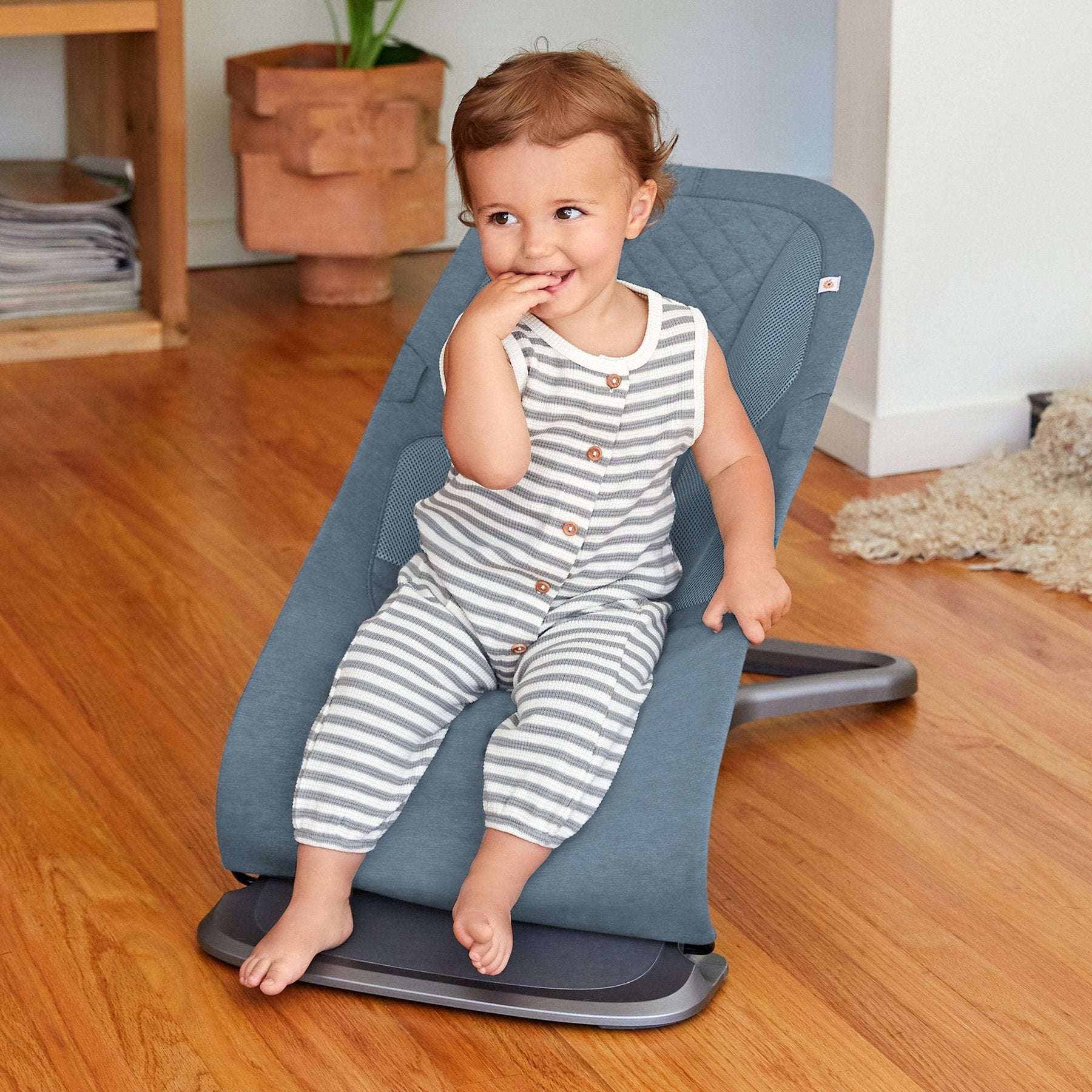 Ergobaby® Evolve transat 3en1 Oxford Blue