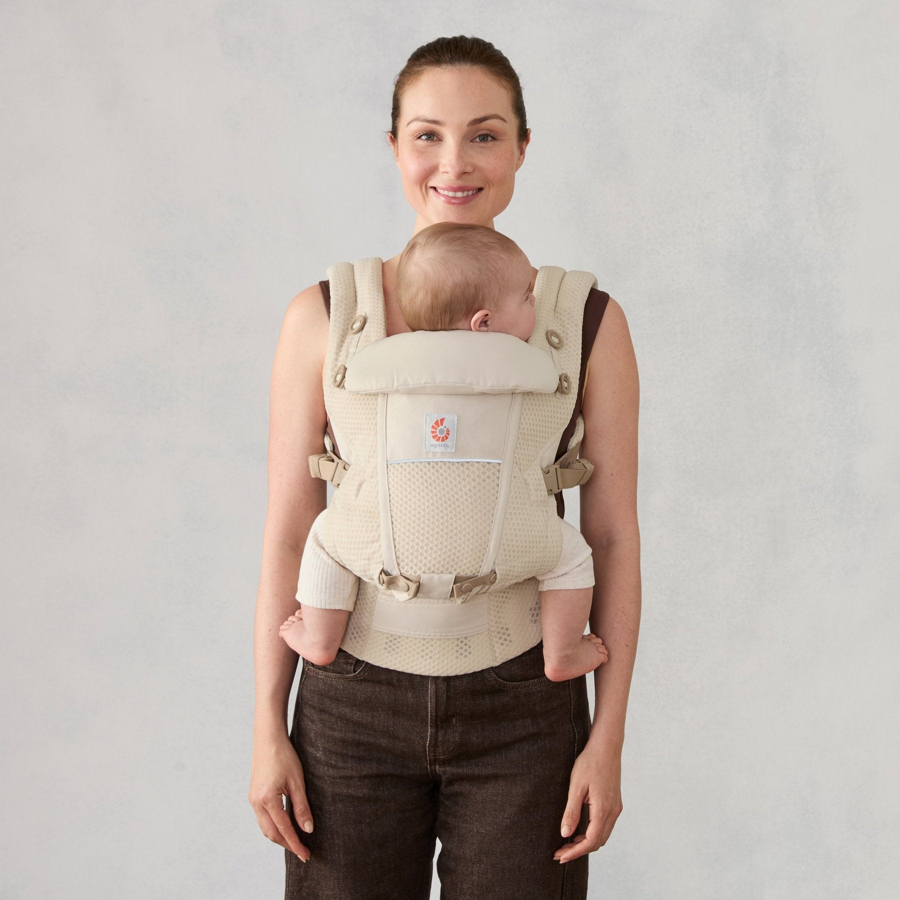 Ergobaby® Baby Carrier Adapt Soft Flex Mesh Natural Beige – Evitas