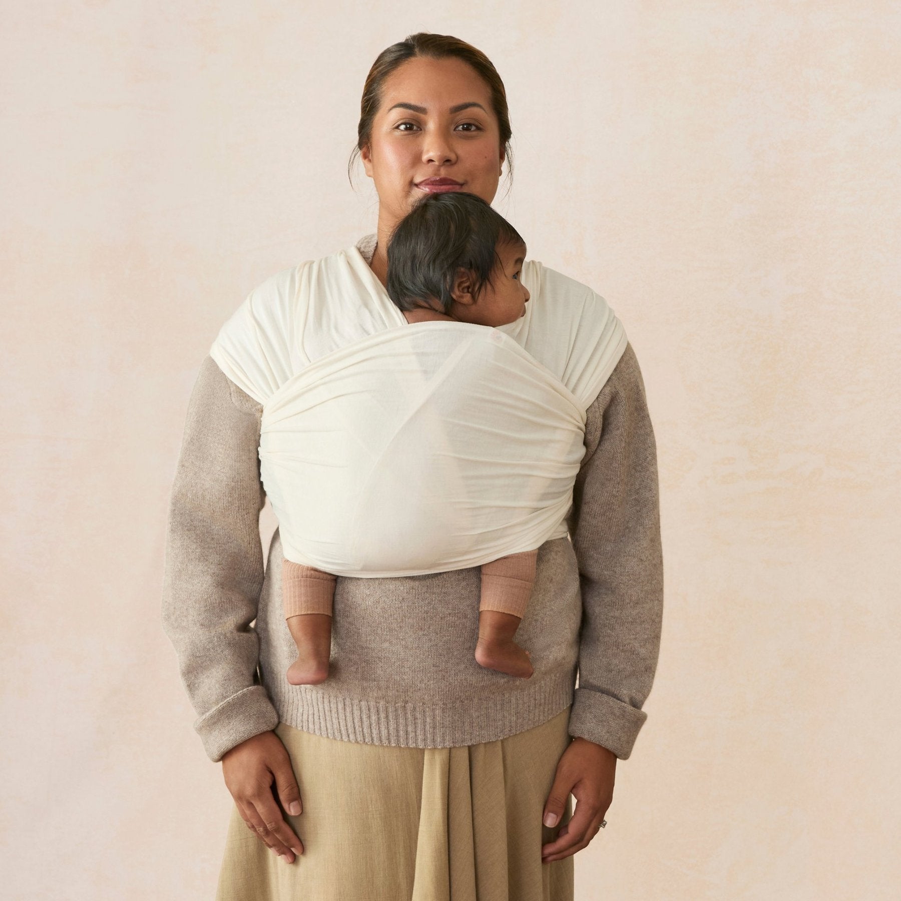 Ergobaby® Écharpe Aura Wrap Sustainable Knit Cream