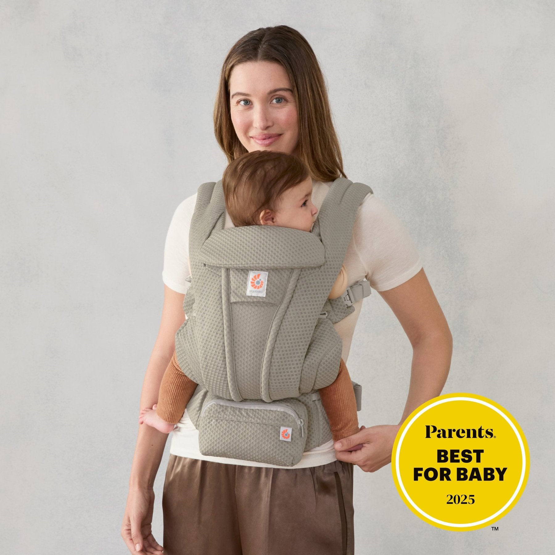 Ergobaby® Baby Carrier Omni Deluxe Mesh Soft Olive – Evitas