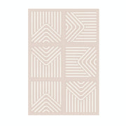 Evibell® Igralna podloga Puzzle 120x180 Lines Cream Tan Evibell