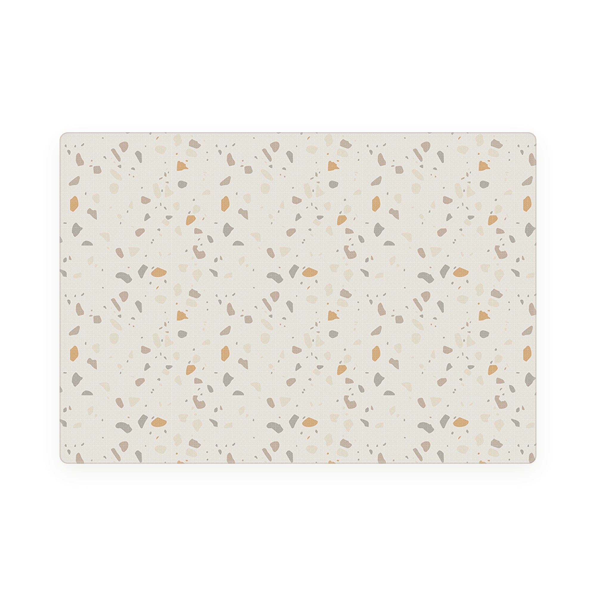 Evibell® Double-sided TPU Foam Play Mat 140x200 Confetti/Terracotta