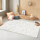 Evibell® Tapis de jeu réversible en mousse TPU 140x200 Confetti/Terracotta