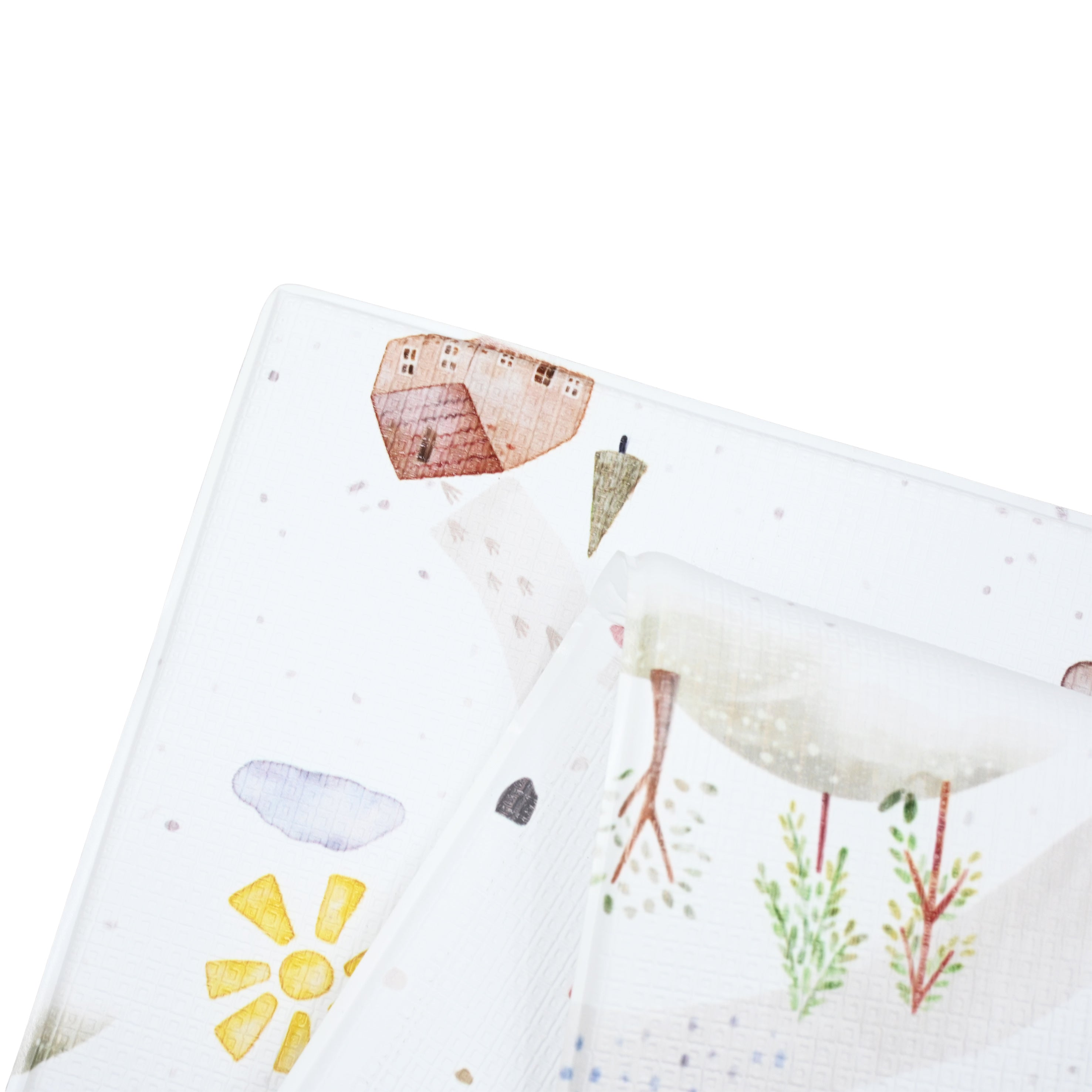 Evibell® Tapis de jeu double face en mousse TPU 140x200 Terrazzo/Wanderlust