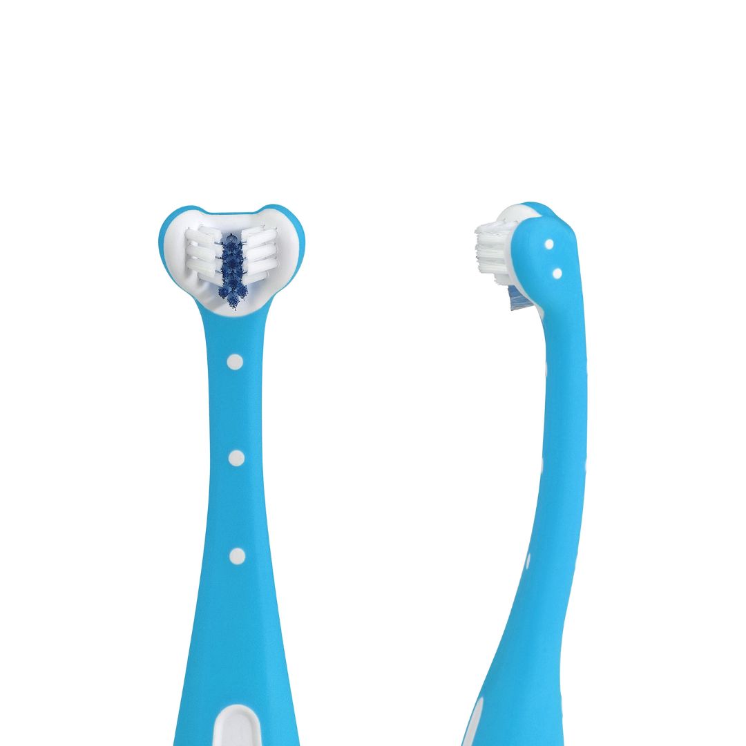 Fridababy® Triangular Children's Toothbrush - Blue