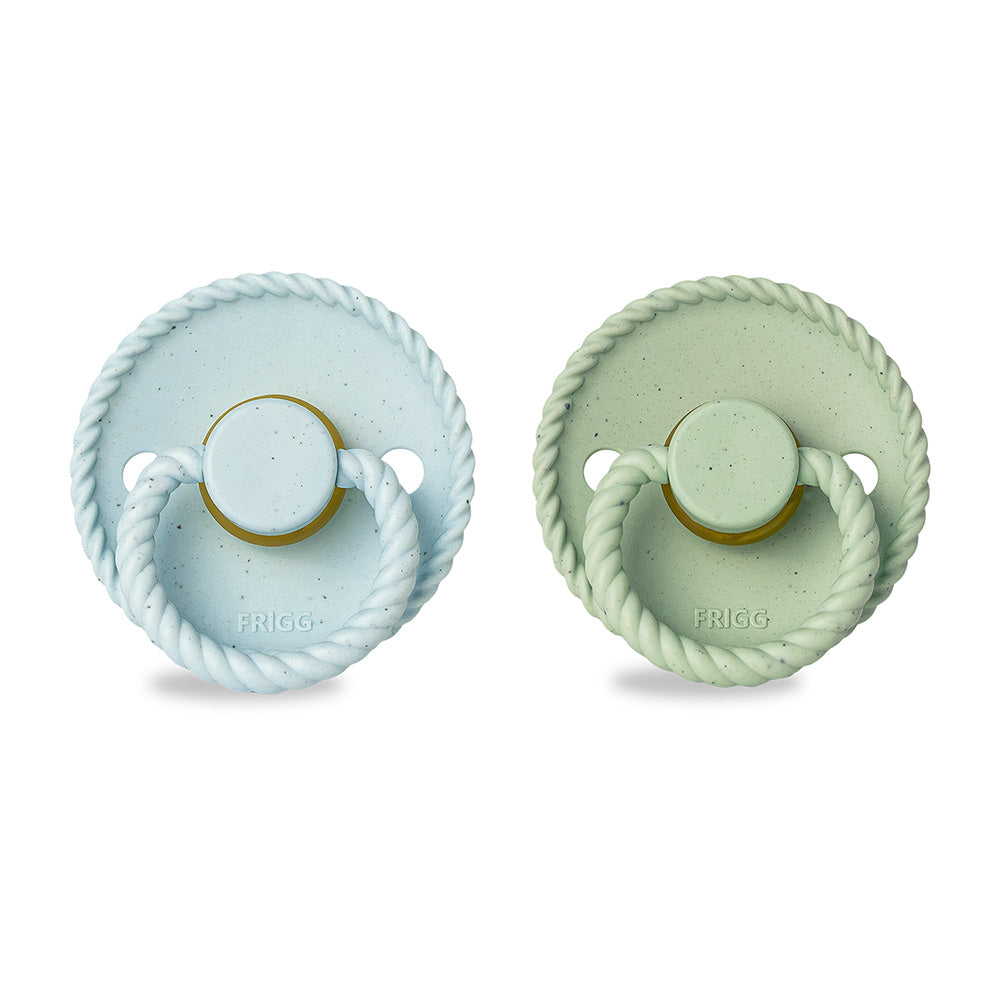 FRIGG® Rubber pacifier Mini Mocha Iced Mocha/Matcha Latte – slika 3