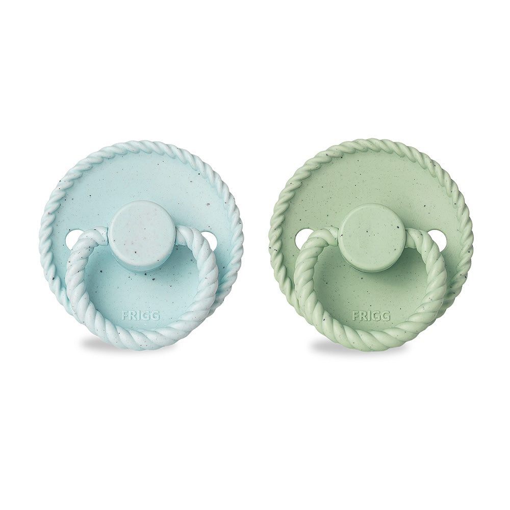 FRIGG® Silicone pacifier Mini Mocha Iced Mocha/Matcha Latte – slika 3