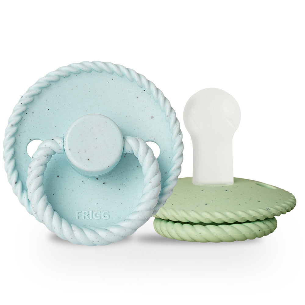 FRIGG® Silicone pacifier Mini Mocha Iced Mocha/Matcha Latte – slika 2