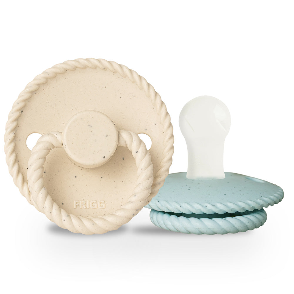 FRIGG® Silicone pacifier Mini Mocha Vanilla Cream/Iced Mocha