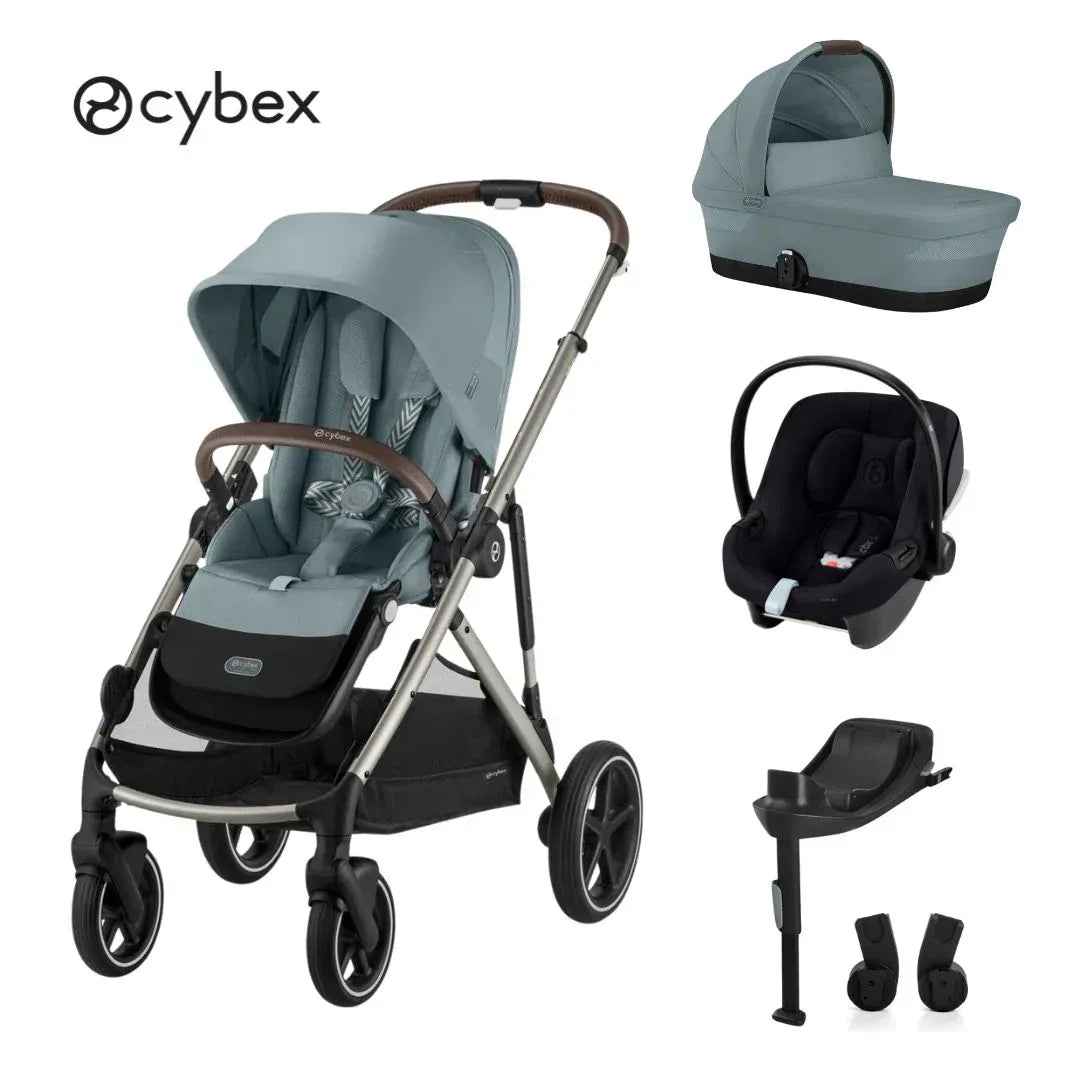 cybex aton car seat stroller compatibility Cybex® Gazelle S 4-in-1 Stroller Set + Aton B2 Car Seat + Base One Iso – Evitas