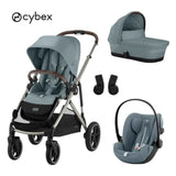 Cybex® Poussette 3en1 Gazelle™ S + Siège auto Cloud G Stormy Blue