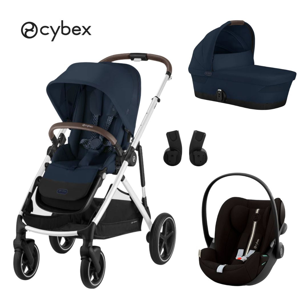 Cybex® Otroški voziček 3v1 Gazelle™ S + Avtosedež Cloud G Ocean Blue Cybex