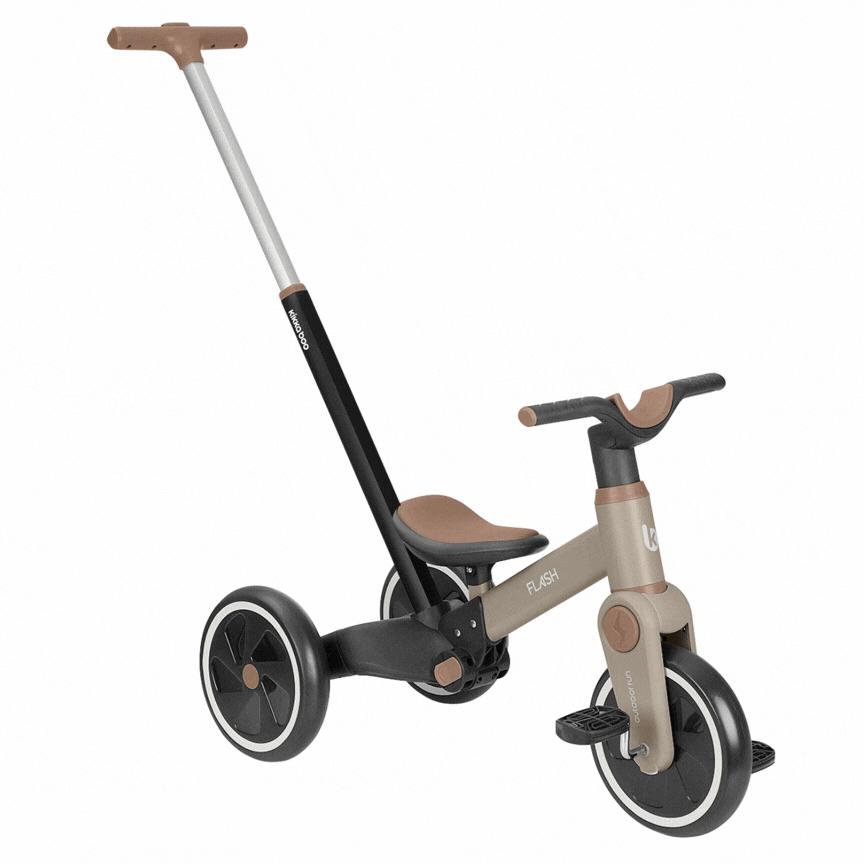 KikkaBoo Tricycle 8 en 1 ALUMA, Poussette évolutive pliable, assise réversible, capuche réglable, cadre en aluminium, ceinture 5 points, vélo enfants 1-5 ans, vert KikkaBoo Tricycle 8 en 1 ALUMA, Poussette évolutive pliable, assise réversible, capuche réglable, cadre en aluminium, ceinture 5 points, vélo enfants 1-5 ans, vert