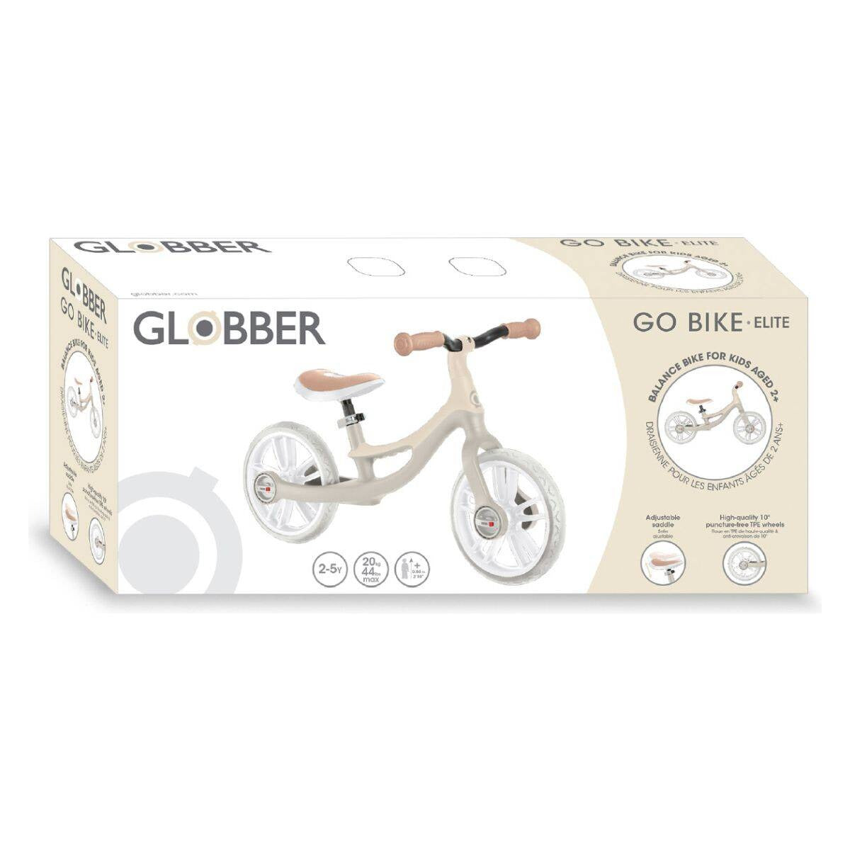 Globber® Poganjalec Go Bike Elite Beige Globber