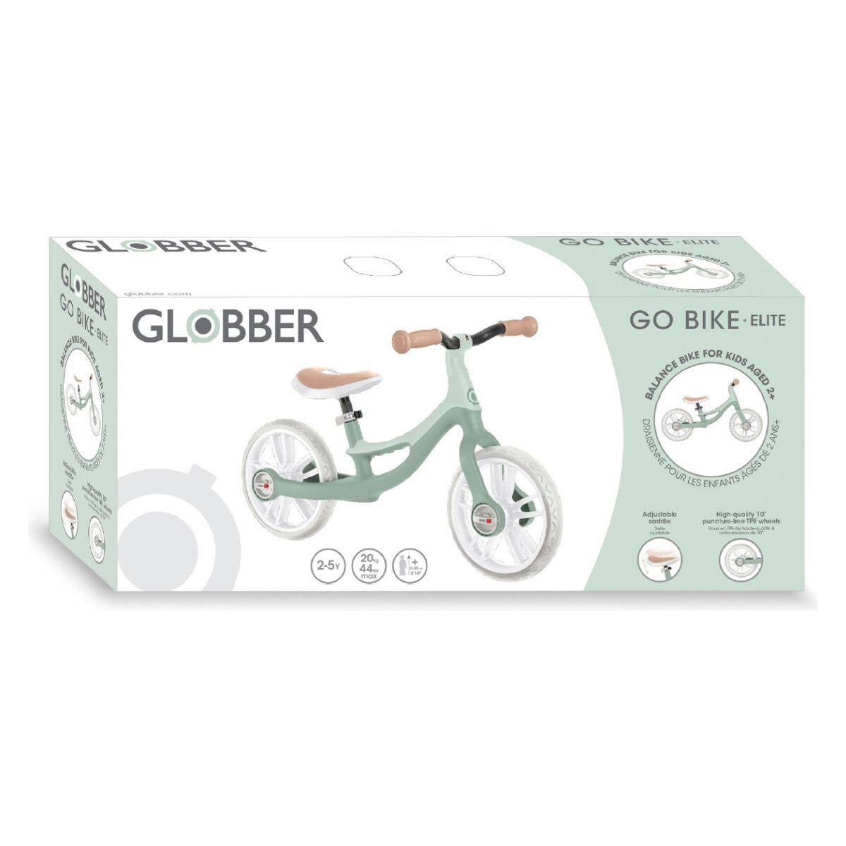 Globber® Poganjalec Go Bike Elite Pastel Green Globber