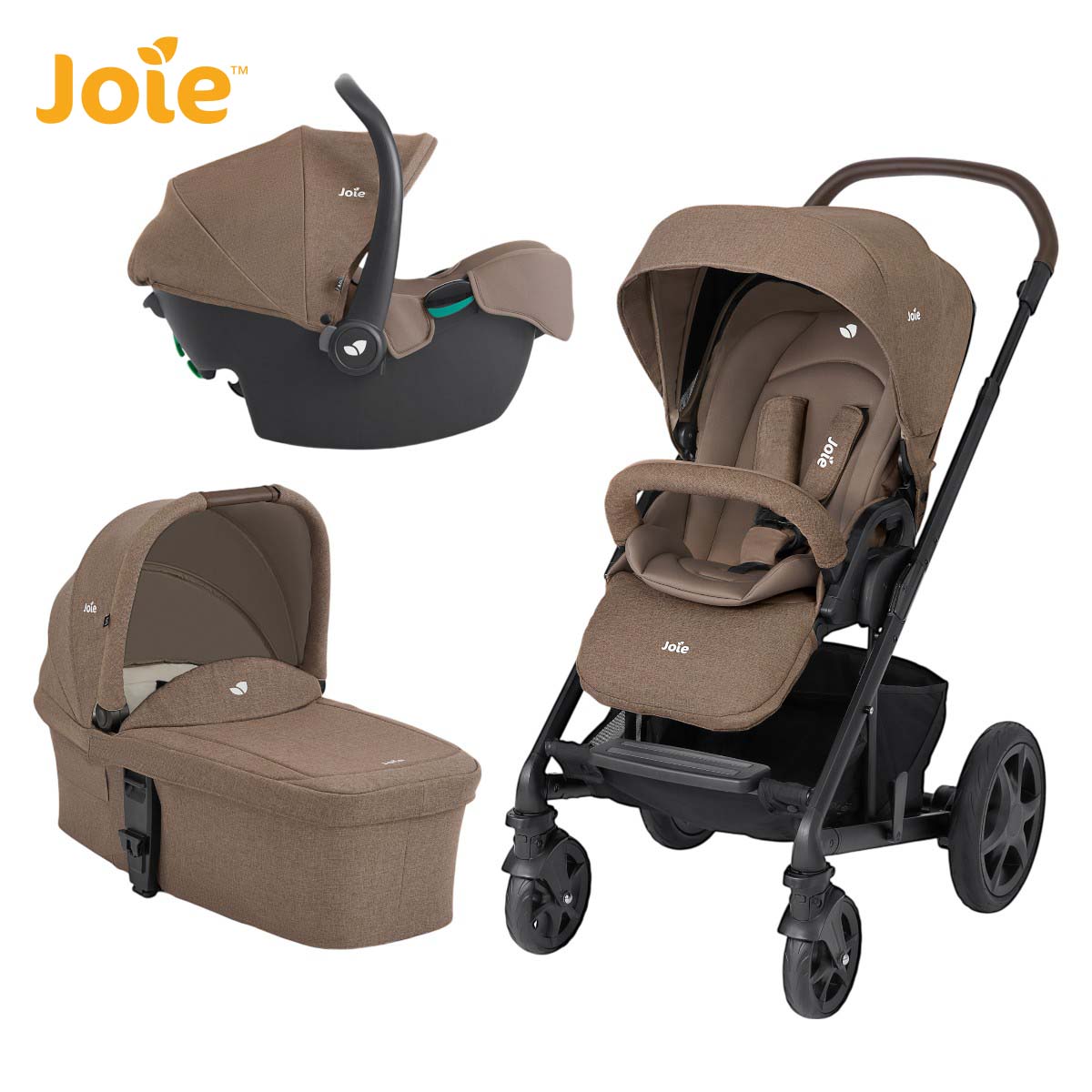 Joie® Kinderwagen Chrome™ DLX Trio Toffee
