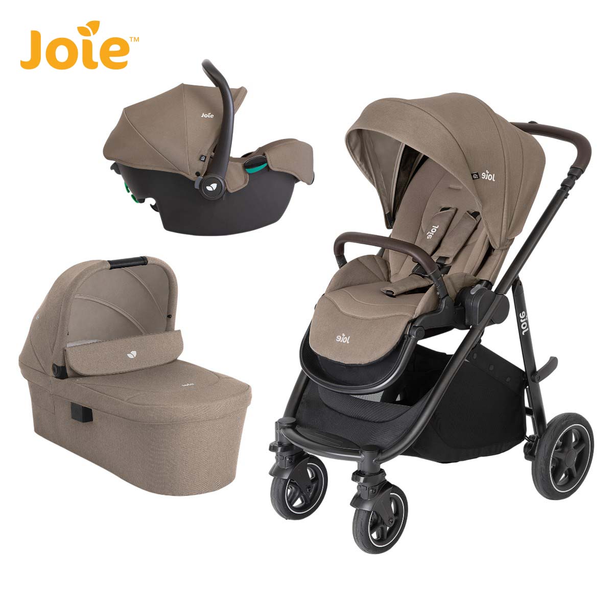 Joie® Kinderwagen Versatrax™ Trio Cashew