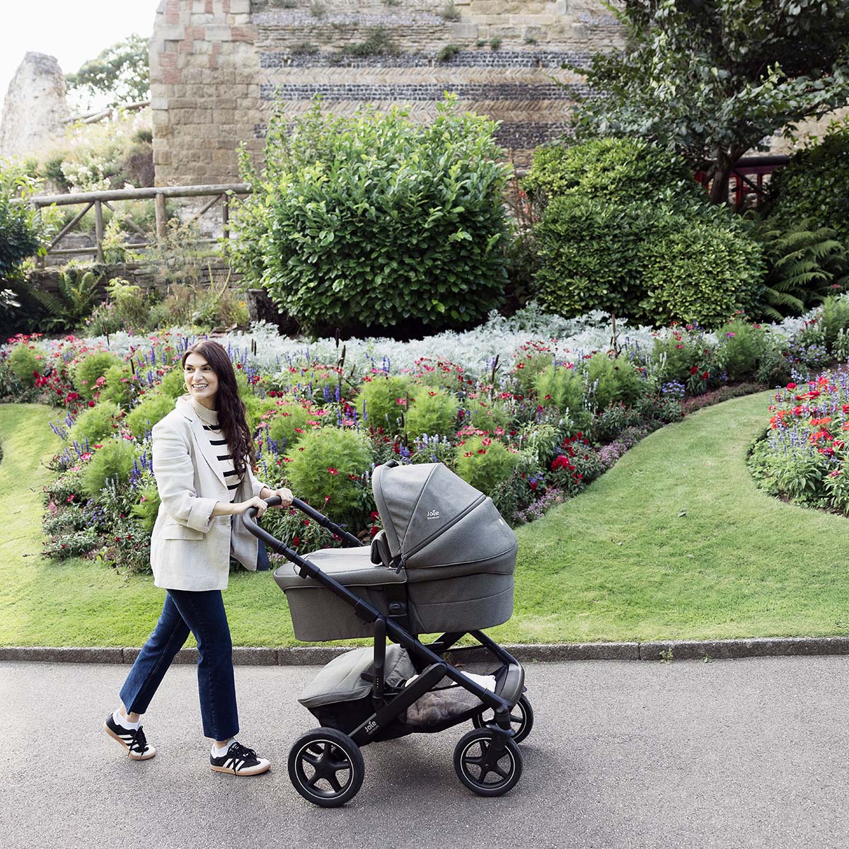Joie® Kinderwagen Vinca™ + Babywanne Ramble™ XL Signature Sandstone – slika 12