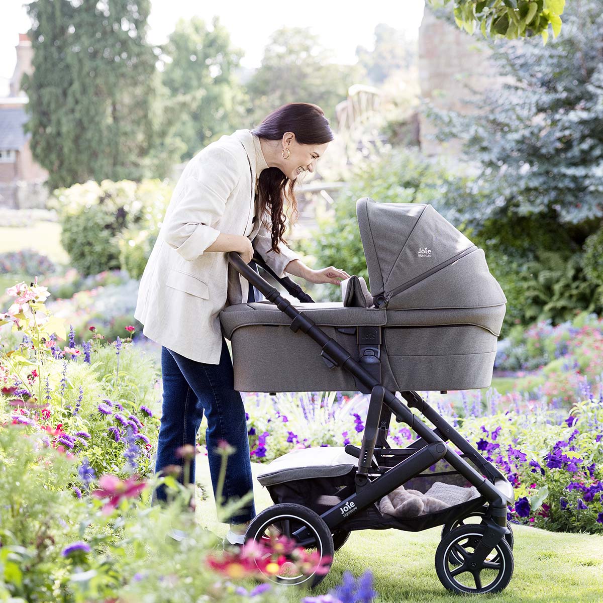 Joie® Stroller Vinca™ + Ramble™ XL Signature Ebony Carrycot – slika 8