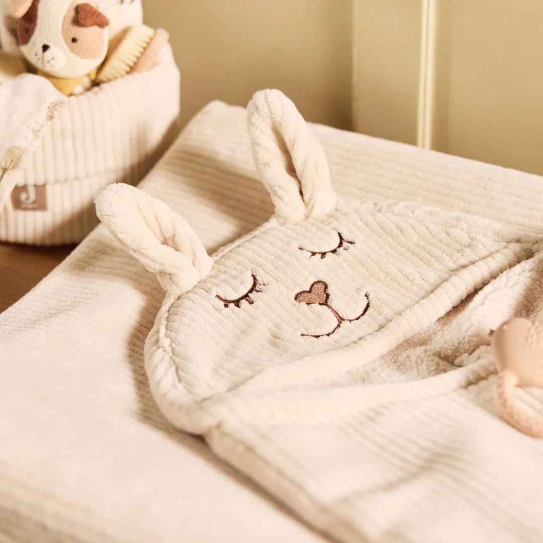 Jollein® Odeja za avtosedež Cloudy Rib Oatmeal 105x100 Jollein