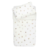 Jollein® Biancheria da letto 140x100 Animal Friends