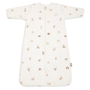 Jollein® Otroška spalna vreča s snemljivimi rokavi 110cm Animal Friends TOG 3.5 Jollein