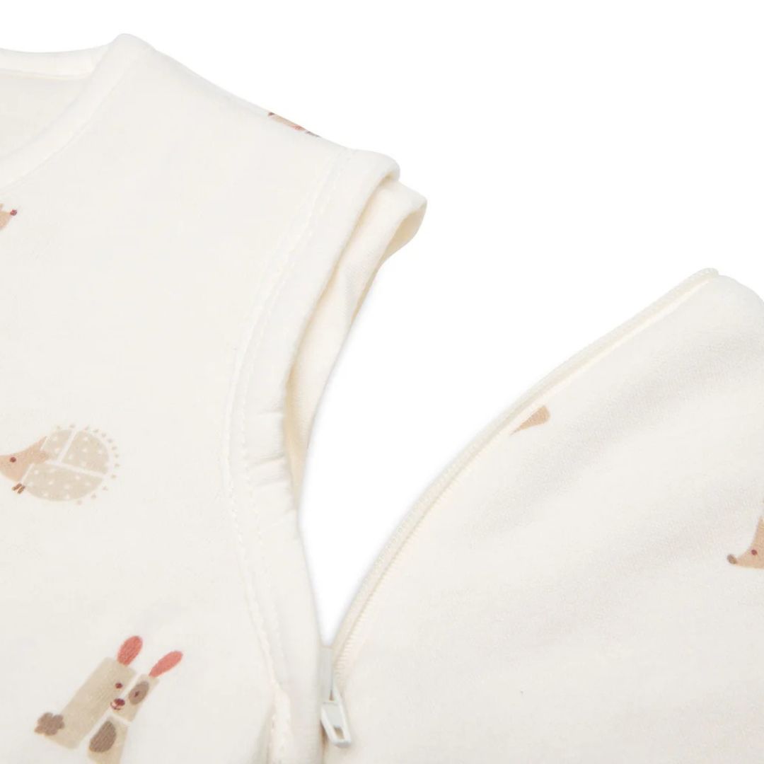 Jollein® Otroška spalna vreča s snemljivimi rokavi 110cm Animal Friends TOG 3.5 Jollein